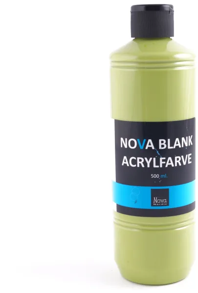 Nova pintura acrílica brillante 500 ml. Verde claro