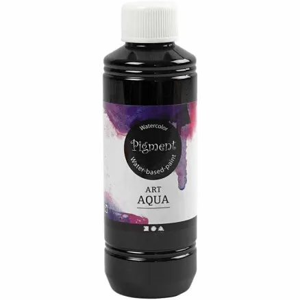 Acuarela líquida, negro, 250 ml/ 1 ud.