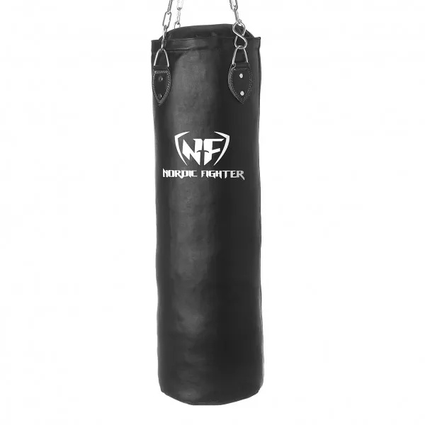 Nordic Fighter Boxing Bag Saco de Boxeo Cuero Sintético 100cm 30kg