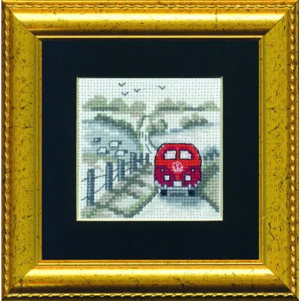 Permin Kit de Bordado VW 11x11cm