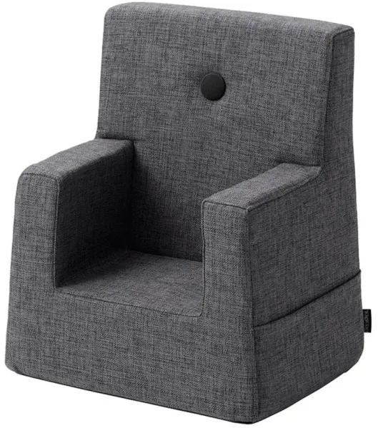 Silla infantil - gris oscuro/gris negro botón