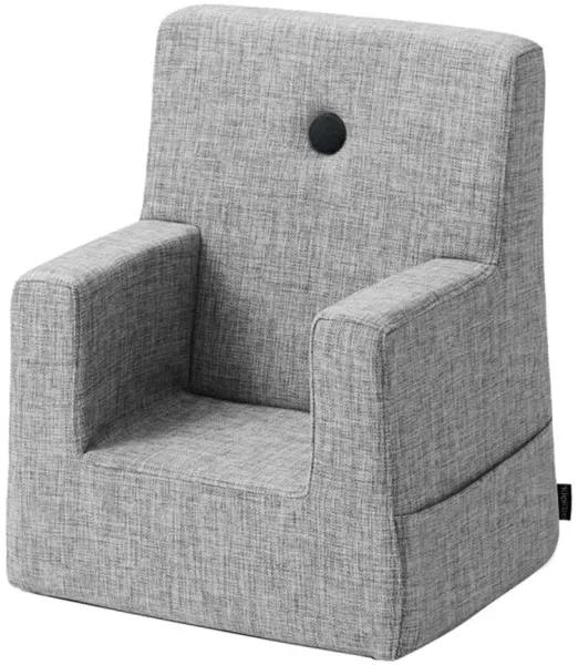 Silla infantil - gris claro/gris oscuro botón
