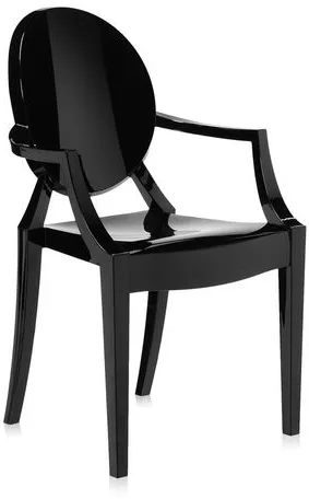 Kartell Lou Lou Ghost silla de comedor - Niños - Negro