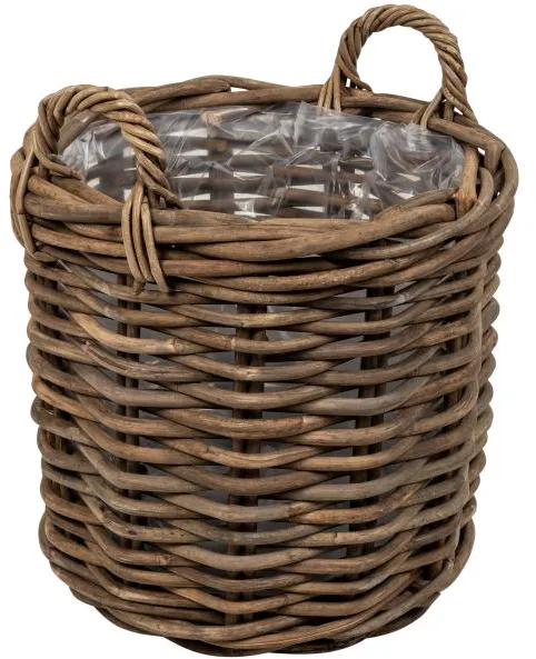 Cesta redonda con asa Ø45x48cm