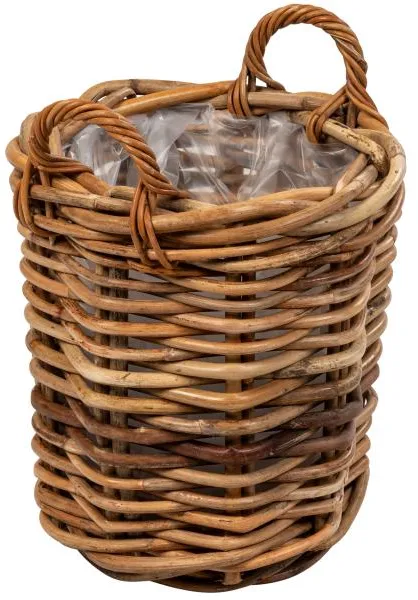 Cesta redonda con asa Ø40x36cm
