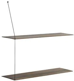 Woud Estante Stedge Roble Ahumado 80 Cm