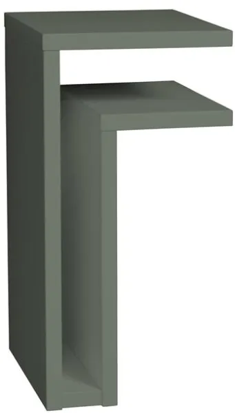 Maze F-Shelf Estantería Derecha Verde Grisáceo