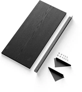 New Works Magazine Estantería Set Fresno Negro/Negro